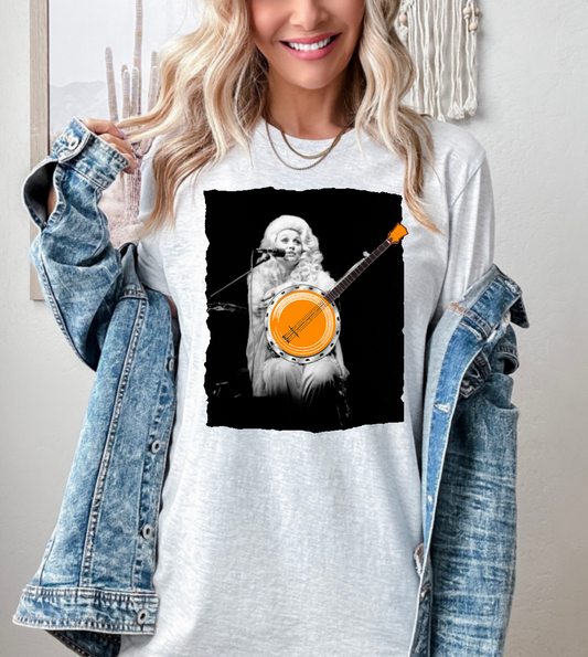 Dolly Orange Banjo