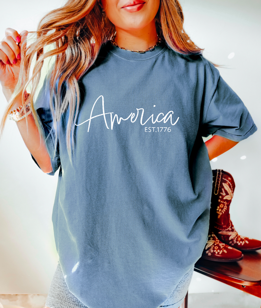 America est 1776 short sleeve