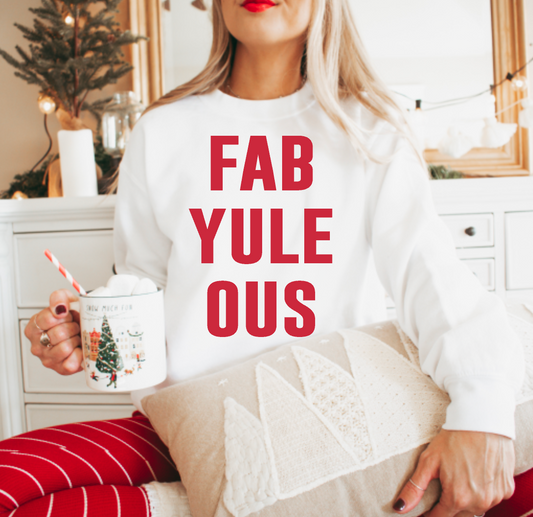 FAB YULE OUS crewneck sweatshirt