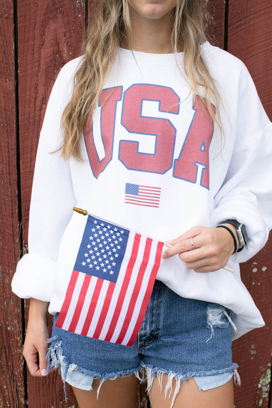 USA Crewneck Sweatshirt